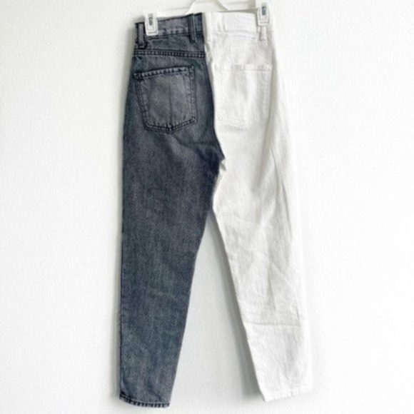 Revice Denim Split Color Jeans Size 26 - Picture 3 of 7